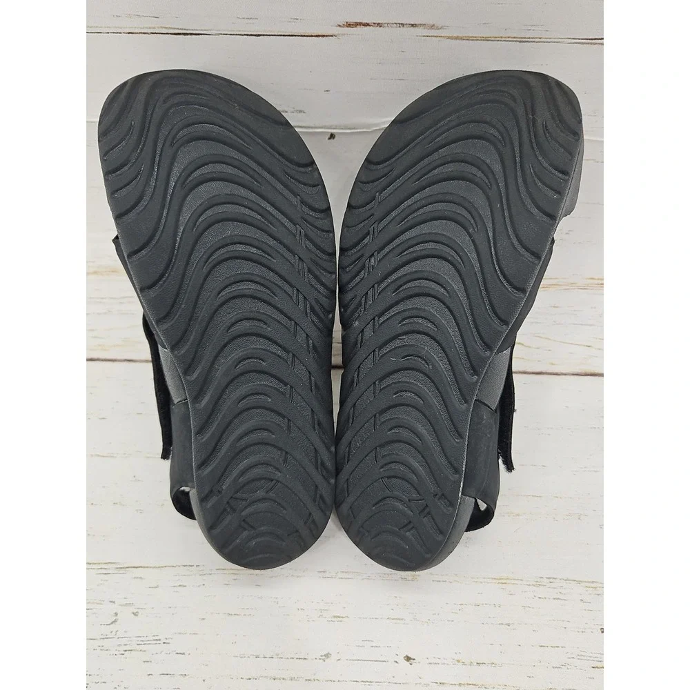 Nike Sunray Protect 2 Sandals Shoes Triple Black Boys 13C 943826-001 Adjustable